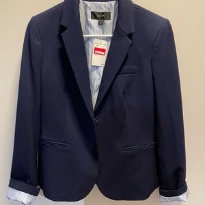 NWT J Crew navy blazer, size S